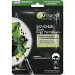 Garnier Kömürlü Kağıt Siyah Yosun Yüz Maskesi