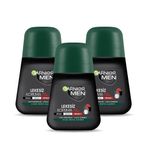 Garnier Men 3x50 ml Lekesiz Koruma Roll-On