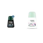 Garnier Men Ekstra Ferahlık Roll-On Deodorant + Garnier Mineral Lekesiz Koruma Roll-On Deodorant