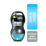 Garnier Men Saf ve Temiz 2x50 ml Erkek Roll-On