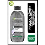 Garnier Micellar Kömür 400 ml Siyah Noktaya Eğilimli Ciltler İçin Makyaj Temizleyici Jel