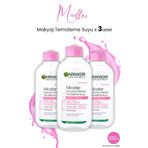 Garnier Micellar Kusursuz Makyaj Temizleme Suyu 200 ml x 3 Adet