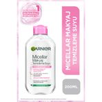 Garnier Micellar Makyaj Temizleme Suyu 200ML, 24 Saat Nemlendirme, Hassas Ciltler,Vegan&Cruelty Free