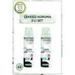 Garnier Mineral 150 ml Lekesiz Koruma Deodorant Seti 48 Saat Koruma Sağlayan Sprey