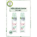 Garnier Mineral Hyaluronik Bakım 2x150 ml Sprey Deodorant