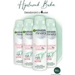Garnier Mineral Hyaluronik Bakım 4x150 ml Sprey Deodorant