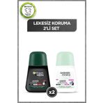 Garnier Mineral Kadın Lekesiz Koruma Roll-On + Men Erkek Lekesiz Koruma Roll-On
