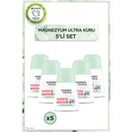 Garnier Mineral Magnezyum Ultra Kuru Roll-On Deodorant Seti x5, 72 Saat Etkili