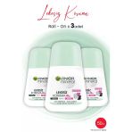 Garnıer Mineral Roll On Lekesiz Koruma 48 Saat 50 Ml X 3 Adet