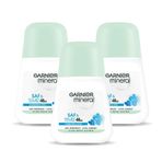 Garnier Mineral Saf Ve Temiz 3x50 ml Roll-On