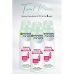 Garnier Mineral Termal Koruma 3x150 ml Kadın Sprey Deodorant