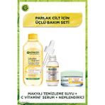 Garnier Parlak Cilt İçin Makyaj Temizleme Suyu C Vitamini Serum Nemlendirici Seti