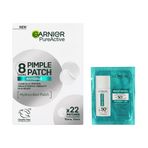 GARNIER Pimple Patch 22'li Sivilce Bandı/Hidrokolloid Bant & L'Oreal Paris Bright Reveal UV Hediyeli