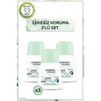 Garnier Roll-On Mineral Lekesiz Koruma Ferah Koku Unisex 3x50 ml - 48 Saat Etkili, Leke Önleyici ve Giysi Dostu