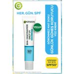 Garnier Saf ve Temiz BHA Niasinamid SPF50+ 40 ml Günlük Güneş Koruyucu Fluid Yüz Kremi