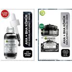 Garnier Saf Ve Temiz Komur Matlastirici Nemlendirici Krem 50Ml & Aha Bha Cilt Kusurlari Karsiti Serum 30Ml