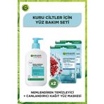 Garnier Saf&Temiz Nemlendiren Temizleyici (Hyaluronik Asit+Seramid) + Nem Bombası Maske (Hyaluronik Asit)