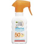 Garnier Sensitive Advanced 200 ml Spf50+ Çocuklar İçin Güneş Kremi Güneş Kremi