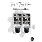 Garnier Serum Saf & Temiz AHA + BHA Kömür 30 ml x 2 adet