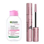 Garnier Skin Naturals Micellar Kusursuz Makyaj Temizleme Suyu (100 ml) & Maybelline New York Lash Sensational Sky High Maskara