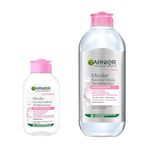 Garnier Skin Naturals Micellar Kusursuz Makyaj Temizleme Suyu (100 ml) & Micellar Kusursuz Makyaj Temizleme Suyu (400 ml) Cilt Bakım Seti