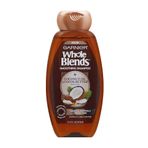 Garnier Whole, Hindistan Cevizi Yağı ve Kakao Yağı Özleri ile Şampuanı Harmanlıyor, 12.5 Fl Oz (1 Sayı)