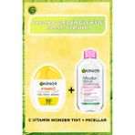 Garnier Wonder Tint Renkli Nemlendiricili Yüz Güneş Kremi + 200 ml Micellar Makyaj Temizleme Suyu