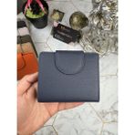 Garniy Bozuk Para Bölmeli Çıtçıtlı Şık Deri Lacivert Kadın Cüzdan 38718 - 147-Renkli