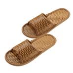 GAROZATION 1 Çift Yazlık Serin Sandaletler Platform Sandaletler Siyah Sandalet Erkek Sandalet Bayanlar Sandalet Erkek Terlikleri Sandalet Kadın Kadınlar Için Sandalet Takozlar Brown Bambu