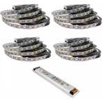 Garra Yüksek Işık 20 Metre 3 Cipli Şerit LED ve 25 Amper LED Trafosu Metrede 60 LED - Gün Işığı