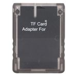Garsent Mikro Depolama Kartı Adaptörü, 3000X, 5000X, 7000X, 9000X Oyun Konsolu Için Hafıza Kartı Genişletme Okuyucusu, Birinci Sınıf Malzemeyle, Geçerli Kapsam (Şeffaf Siyah)