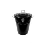 Garten Zink Kilitli Saklama Kabı Çöp Kutusu Metal