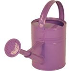 Garten Zink Mor 3 lt Vintage Çiçek Bahçe Sulama Kabı Olivia Metal Sulak