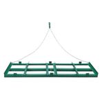 GarveeLife 48" Çim Tesviye Tırmığı ve Sürüş Yolu Sürükle Tırmığı - 4FT Güçlendirilmiş Zincirli Ağır Hizmet Tipi Çekme Aleti - ATV, UTV, Traktör, Biçme Makinesi için - Çakıl, Toprak, Avlu ve Peyzaj