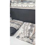 Gasel Home Tek Kişilik Kanaviçe Desen Pamuklu Nevresim Takımı ( Çarşafı Lastikli )