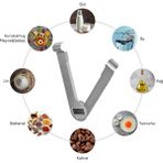 Gastro Scale 1001 Ekranlı Inox Mutfak Tartısı 5 kg Kapasite - Ahşap