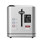 Gastroback Tasarım Tost Makinesi Dijital 2s, Ekstra Geniş Yuvalar, 7 Programlı - Gümüş