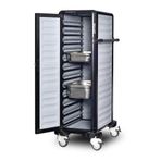 Gastrolley 9 Raflı Etrafı Açık 57x71x149 cm Termo Tepsi Taşıma Arabası