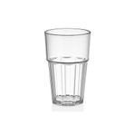 GastroPlast 6 Adet 300 Ml Kırılmaz Cam Görünümlü Casablanca Polikarbon Bardak