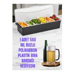 GastroPlast 6 gözlü sunumluk, Kuruyemişlik, baharatlık,konteynır bar