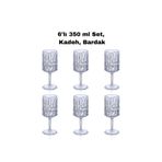GastroPlast 6'lı 350 ml Polikarbon Kırılmaz Kadeh