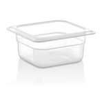 GastroPlast GN 1/6-100 mm Gastronom Küvet, Polipropilen - GNPP16100