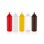 GastroPlast GPS-500/BR 500 ml Kahverengi Sos Şişesi