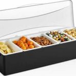 GastroPlast GSE-09 Kapaklı 5'li Bar Konteyner