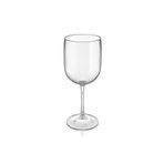 GastroPlast Kırılmız Çizilmez Şarap Bardağı 400 ml Cam Gibi Şeffaf Polikarbon Şarap Kadehi