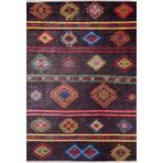 Gatcina Kahverengi Makinada Yıkanabilir Kaymaz Taban Dijital Makine Baskı Salon Halı-I-Haln-HLN1088-120x350