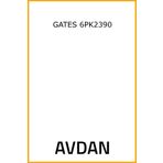 Gates 6PK2390 Kanallı Kayış