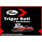 Gates Audi Tt Roadster 2.0 TDI Sensörlü 2014-2020 Devirdaimli Triger Seti