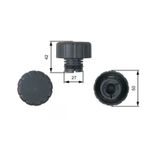Gates Radyator Yedek Su Depo Kapagı Mercedes W168 W169 W245 W414 A1685010115