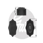 GATES RC229 Radyator Kapagi Honda CIVic Toyota Corolla Suzuki Vitara Japon Tipi (Ince Tip) 1306F4 PCD100160 (WF423649)